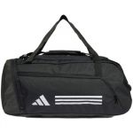 Adidas Essentials 3-Stripes Duffel Bag, Sac Unisex, Black/White, 29.9L