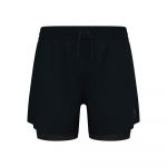 Odlo Zeroweight 5in 2in1 Short De Running Hommes - Noir, Taille M