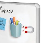 CEP Office Solutions Pot à crayons Riviera, magnétique, vert d'eau - Lot de 2