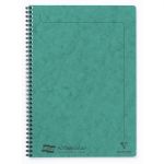 Clairefontaine 4863Z - Cahier Europa Notemaker A4, 120p./60 feuilles détachables 90 g/m² reliure intégrale, ligné, coloris vert