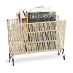 Zeller Porte-revues &agrave; poser Boho