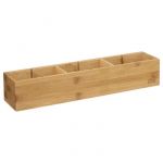 Organiseur Bambou "Tidy Smart" 38cm Naturel Beige
