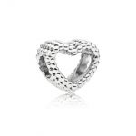 Pandora Charm 797516 - Charm Coeur Perl&eacute; Femme