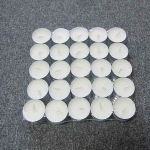 50 bougies chauffe-plat