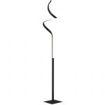 Reality Leuchten Lampadaire LED Touch DIMMER &eacute;clairage de salon lampe d'appoint noir mat Reality R42051132
