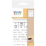 Art&eacute;mio Tampons transparents Mes jolies comptines - Naissance - 0,3 &agrave; 2,5 cm - 25 pcs