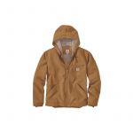 Carhartt Blouson duck sherpa entre 4 et 6 m 300 - 400 g blouson marron 1 pièce(s) coton, polyester, acrylique blouson duck sherpa marron tm - seeds