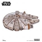 Ugears Faucon millenium &ndash; puzzle 3d star wars