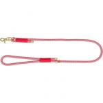 Trixie Laisse Soft Rope - S?Xl: 1m - &Oslash; 10 Mm - Rouge Et Creme
