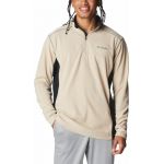 Columbia Klamath Range II Pull en polaire avec demi-zip Homme, gris/noir M Sweats & Vestes de sport