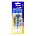Pelikan Super-Pirat 850 Lot de 6 effaceurs