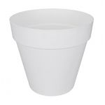 Elho loft urban round 25cm blanc