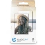 HP Imprimante photo Papier photo Sprocket Plus et Eclipse - 5,8 x 8,7 cm - 20 feuilles