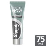 Signal White Now Dentifrice Blancheur Détox Argile & Charbon 75ml