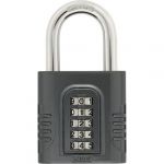 Abus Cadenas &agrave; code - 5 molettes - anse acier c&eacute;ment&eacute; - 158/65
