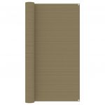 VidaXL Tapis de tente 200x400 cm Taupe