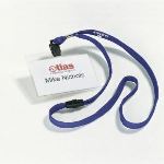 Durable Badge avec une bande textile (90 x 60 mm)