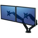 Fellowes 8042501 - Bras d'écran Platinum Series, pour 2 écrans à l'horizontal