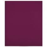VidaXL Drap-housse Jersey Bordeaux 100x200 cm Coton