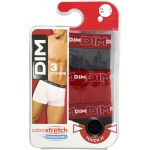 DIM Boxer Homme Noir/rouge/gris T4 - Le Lot De 3 Boxers