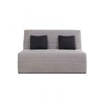 Relaxima Banquette convertible BZ NOE - Couchage 140 x 190 cape gris