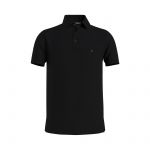 Tommy Hilfiger Polo slim stretch col 3 boutons Noir - Taille L;M;S;XL;XS;2XL;3XL