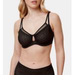 Triumph Signature Sheer W01 Ex Soutien-Gorge, Schwarz, 95D Femme