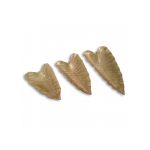 Menzzo Set de 3 plateaux Filomena Cuivre