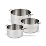 Set de 3 casseroles R'Evolution 16,18 et 20 cm Beka
