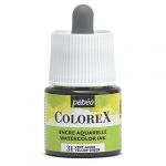 Pebeo Encre Aquarelle Colorex - Vert Jaune - 45 ml