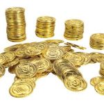 144 pièces de monnaie