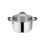 Lagostina Faitout &Oslash;24 cm Tempra inox avec couvercle Gris L Couleur Gris - Taille TS