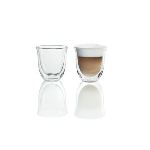 Delonghi 2 verres à cappuccino double paroi thermique (9,5 cm)