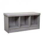 Banc de rangement Mix Gris