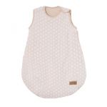 Roba Gigoteuse sans manches 90 cm en coton Oeko-Tex pois en relief beige