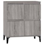 VidaXL Buffet Sonoma gris 60x35x70 cm Bois d'ingénierie 821170