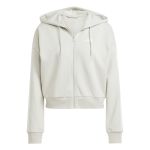 Adidas Sweatshirt &agrave; capuche full zip femme Essentials 3-Stripes