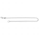 Trixie Laisse métal, chromée, 90 cm/2,0 mm - 21961