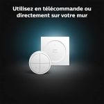 Philips lighting 8719514440999 T&eacute;l&eacute;commande Hue Tap, Plastique, Blanc
