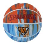 Spalding Ballon De Basket Marble Series Sz5 Bleu Ciel