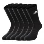 Adidas Chaussettes matelassées Sportswear (6 paires) Noir, pointure 37-39 - Noir - Taille 37-39