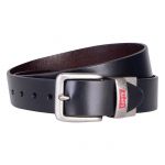 Levi's Ceinture réversible en cuir Noir Kids