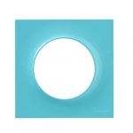 Schneider Electric Plaque de finition 1 poste Odace Styl bleu