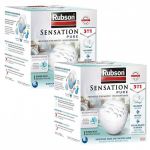 Rubson Lot de 2 Absorbeurs d'humidité Sensation 3en1 12m² de