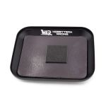 Hobby Tech Plateau magnetique en aluminium NOIR (105x85mm)