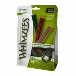 Whimzees Bâtonnets Nature Dog Treats S pour Chien - x28,