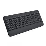 Logitech Clavier Signature K650, Clavier sans fil Ergonomique Entier avec Repose-Poignets - Graphite