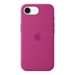 Apple Coque en silicone Fuchsia - iPhone 16e