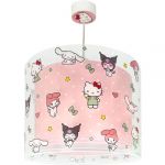 Dalber Lustre Chambre Lampe Suspension Enfand Hello Kitty And Friends, My Melody, Cinnamoroll, Kuromi 41252, E27