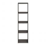 FMD M&ouml;bel &Eacute;tag&egrave;re sur pied avec 4 compartiments Gris Matera